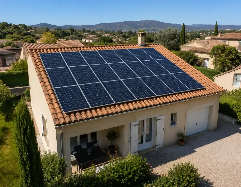Prime à l'autoconsommation panneaux solaires Saint-Martial-de-Nabirat — aide financière de l'État